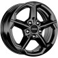 6x16 ET68 - LK5/118 ML71.1 Ronal CA1 jetblack