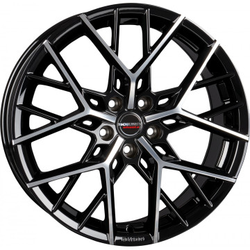 8x20 ET40 - LK5/114.3 ML72.5 Borbet BY black polished glossy
