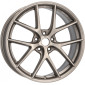 9x20 ET45 - LK5/117.5 ML70.05 BBS CI-R AD weißgold