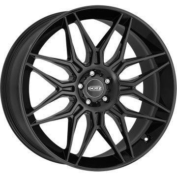 10.5x21 ET48 - LK5/130 ML71.6 Dotz Longbeach black