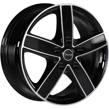 6.5x16 ET62 - LK5/118 ML71.1 Avus Racing AC-V51 black polished