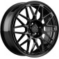 7x17 ET40 - LK5/114.3 ML75 Fondmetal 9EVOLUTION glossy black
