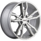 9.5x20 ET43 - LK5/112 ML66.5 Fondmetal Alke glossy silver