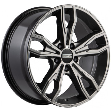 9x19 ET42 - LK5/120 ML72.5 Fondmetal Alke glossy titanium