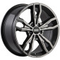 9x19 ET42 - LK5/120 ML72.5 Fondmetal Alke glossy titanium