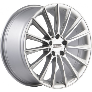 9x19 ET20 - LK5/112 ML66.5 Fondmetal Aidon glossy silver