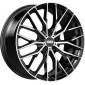 10x21 ET35 - LK5/120 ML64.1 Fondmetal Makhai glossy black machined