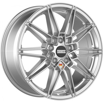 9x19 ET41 - LK5/112 ML66.5 Fondmetal Thoe glossy silver
