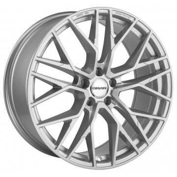 6.5x16 ET38 - LK5/100 ML63.4 Carmani 20 Ludwig white silver