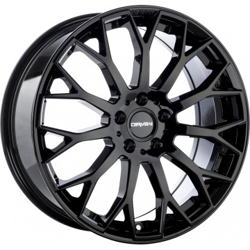 8x19 ET37 - LK5/112 ML66.6 Carmani 22 Franz black