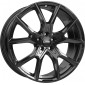 8x18 ET50 - LK5/112 ML66.5 CMS C33 complete black gloss