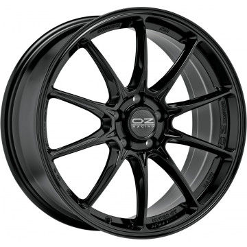 7.5x17 ET45 - LK5/114.3 ML75 OZ Hyper GT gloss black