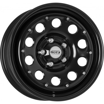 7x17 ET35 - LK5/120 ML65 Dotz Modular Beadlock black 17Z (ohne Nabenbecher)