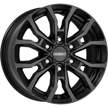 6.5x16 ET62 - LK6/130 ML84.1 Dezent KC black