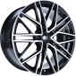 8.5x20 ET30 - LK5/110 ML65.1 1000 Miglia MM1023 black polished