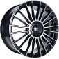 8x18 ET33 - LK5/110 ML65.1 1000 Miglia MM1022 black polished