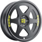8x18 ET35 - LK5/100 ML72.3 Momo Heritage 6 black matt