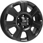 6.5x16 ET60 - LK5/118 ML71.1 CMS C31 complete black gloss