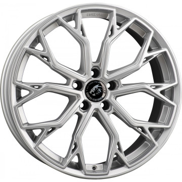 8.5x20 ET35 - LK5/112 ML66.6 Damina Performance DM18 silver painted
