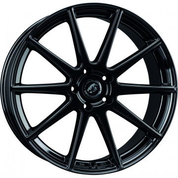 10x22 ET20 - LK5/112 ML66.6 Damina Performance DM19 black painted