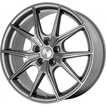 10.5x20 ET20 - LK5/112 ML66.55 Brock B40 ferric-grey matt-lackiert