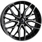 8.5x19 ET30 - LK5/112 ML66.6 Damina Performance DM20 black polished