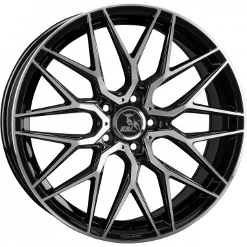 8x18 ET45 - LK5/112 ML66.5 Ultra Wheels UA1E Race - EVO black polished