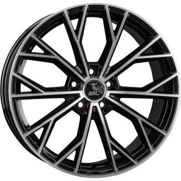 8x18 ET45 - LK5/112 ML66.5 Ultra Wheels UA23 RS Evo black polished