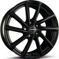 7x18 ET40 - LK5/114.3 ML66.1 Borbet V black glossy