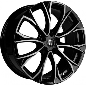 8.5x20 ET30 - LK5/112 ML66.6 Tomason AR3 black polished