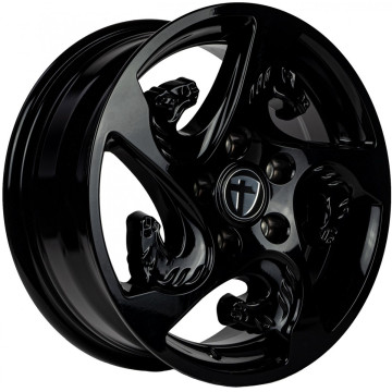 6x15 ET30 - LK5/112 ML66.5 Tomason TR-Horse black painted