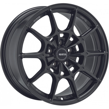 9x18 ET45 - LK5/114.3 ML73.1 Sparco FF2 matt black