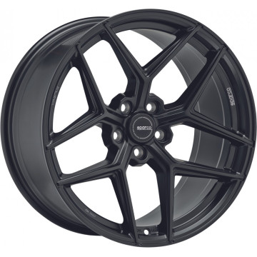 8x18 ET45 - LK5/120 ML72.56 Sparco FF3 matt black