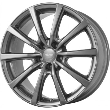 8.5x18 ET38 - LK5/114.3 ML64.2 Brock B32 titan metallic