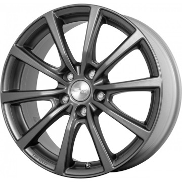 8.5x18 ET45 - LK5/114.3 ML60.1 Brock B32 himalaya-grey matt-lackiert