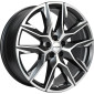 9.5x21 ET40 - LK5/114.3 ML76 Ronal R71 orbit grey matt frontkopiert