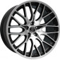 10.5x21 ET35 - LK5/120 ML64.1 Diewe Fina nero machined