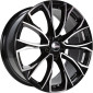 8.5x20 ET43 - LK5/112 ML66.6 Diewe Century nero machined