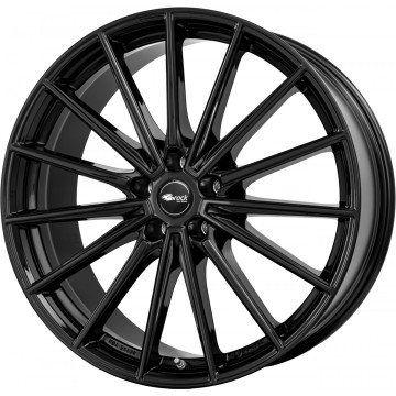 10.5x21 ET43 - LK5/112 ML66.6 Brock B43 schwarz glanz