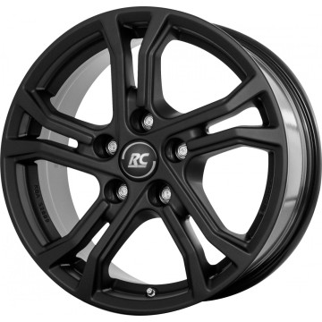 7.5x17 ET40 - LK5/114.3 ML60.1 RC-Design TDG2 satin-black matt-lackiert