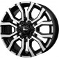 7.5x17 ET30 - LK6/139.7 ML106.1 RC-Design RC35 schwarz front-poliert