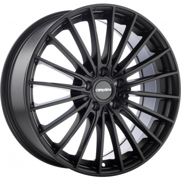 8x18 ET45 - LK5/114.3 ML72.6 Carmani 24 Karl black matt