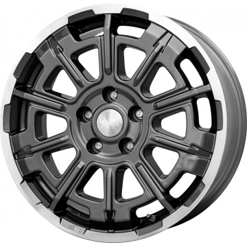 7.5x18 ET47 - LK6/130 ML84.1 Brock B45 himalaya-grey front-poliert