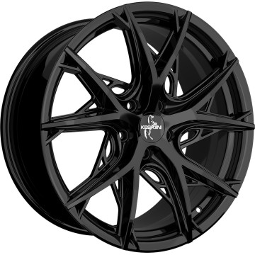 8.5x19 ET30 - LK5/112 ML66.6 Keskin KT24 Thunder black painted