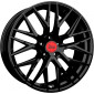 7x16 ET40 - LK5/108 ML72.6 MAM RS4 black painted