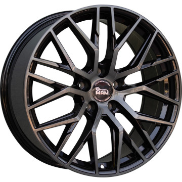 8.5x19 ET40 - LK5/114.3 ML72.6 MAM RS4 gun metal brushed