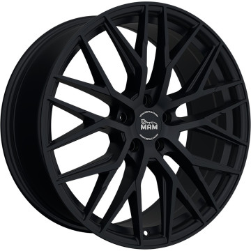 8.5x19 ET40 - LK5/114.3 ML72.6 MAM RS4 matt black painted
