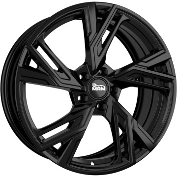 7.5x17 ET38 - LK5/112 ML66.6 MAM RS5 black painted