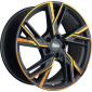 8.5x20 ET40 - LK5/108 ML72.6 MAM RS5 matt black front copper