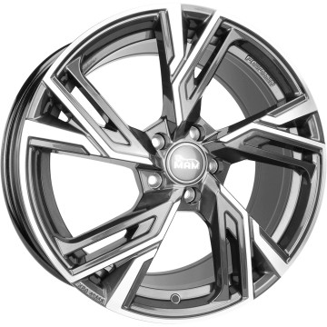 8.5x20 ET40 - LK5/108 ML72.6 MAM RS5 paladium front polish